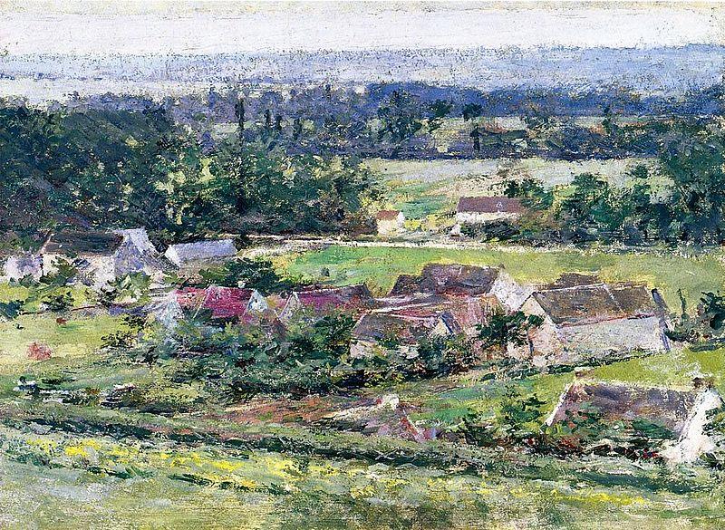 Theodore Robinson Giverny oil painting image